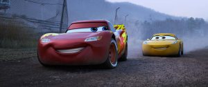 Lightning McQueen and Cruz Ramirez cars 3