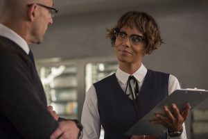 Halle Berry and Mark Strong in Kingsman The GOlden Circle