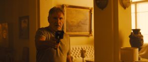 Harrison Ford returns as Rick Deckard in Blade Runner 2049