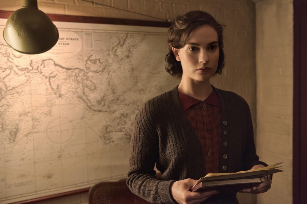 Lily James shines in The Darkest Hour. | Photo: Focus Features