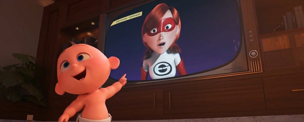 Jack-jack steals the show in The Incredibles 2.