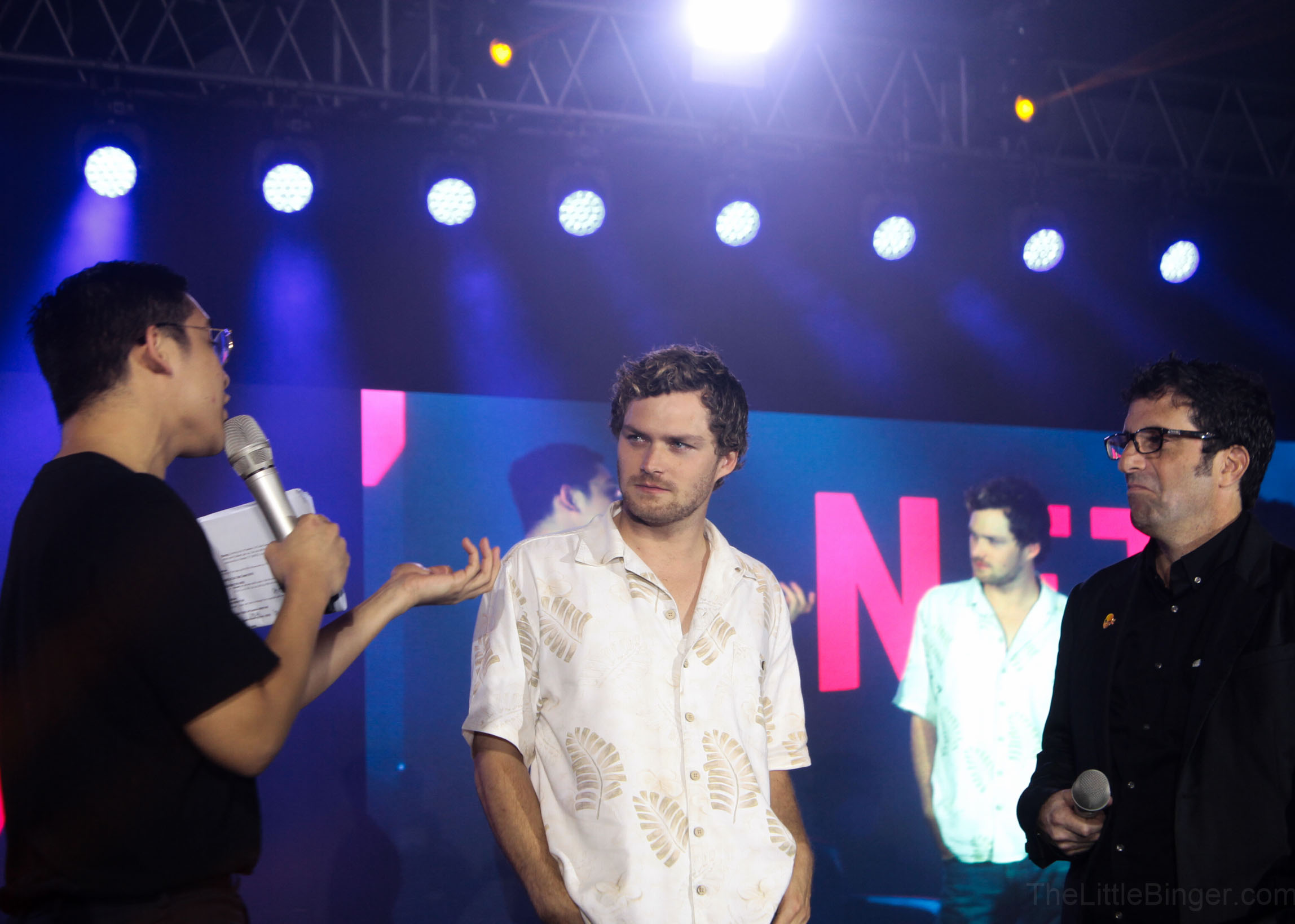 Finn Jones and Raven Metzner of Iron Fist surprised the fans during Hall N! #NetflixAPCC