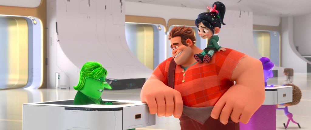 Ralph and Vannelope pays their dues in Ralph Breaks the Internet. ©2018 Disney. All Rights Reserved. | The Little Binger