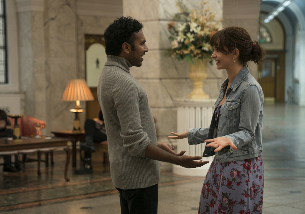 Himesh Patel and Lily James in Yesterday. | The Little Binger | Credit: United International Pictures