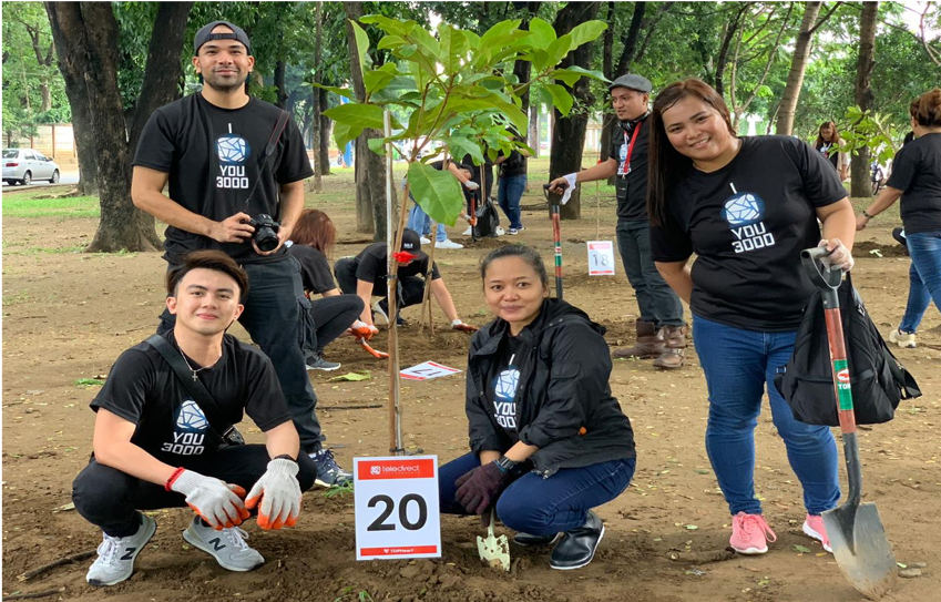 TDPHeroes, TDPHeart’s volunteers, participated in a tree-planting event in Marikina City as part of the whole “I am Greensponsible” campaign.