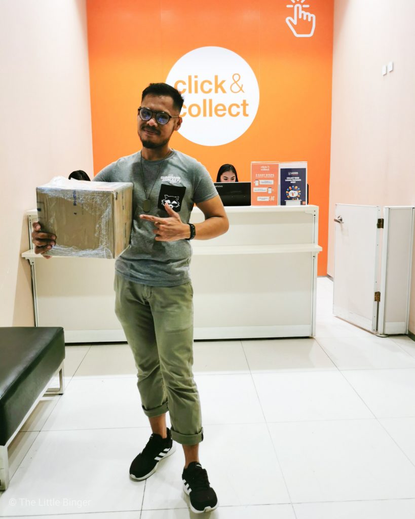 I chose to pick-up my order at the Click and Connect spot in SM Aura during my lunch break. | Experience ShopSM now! | The Little Binger