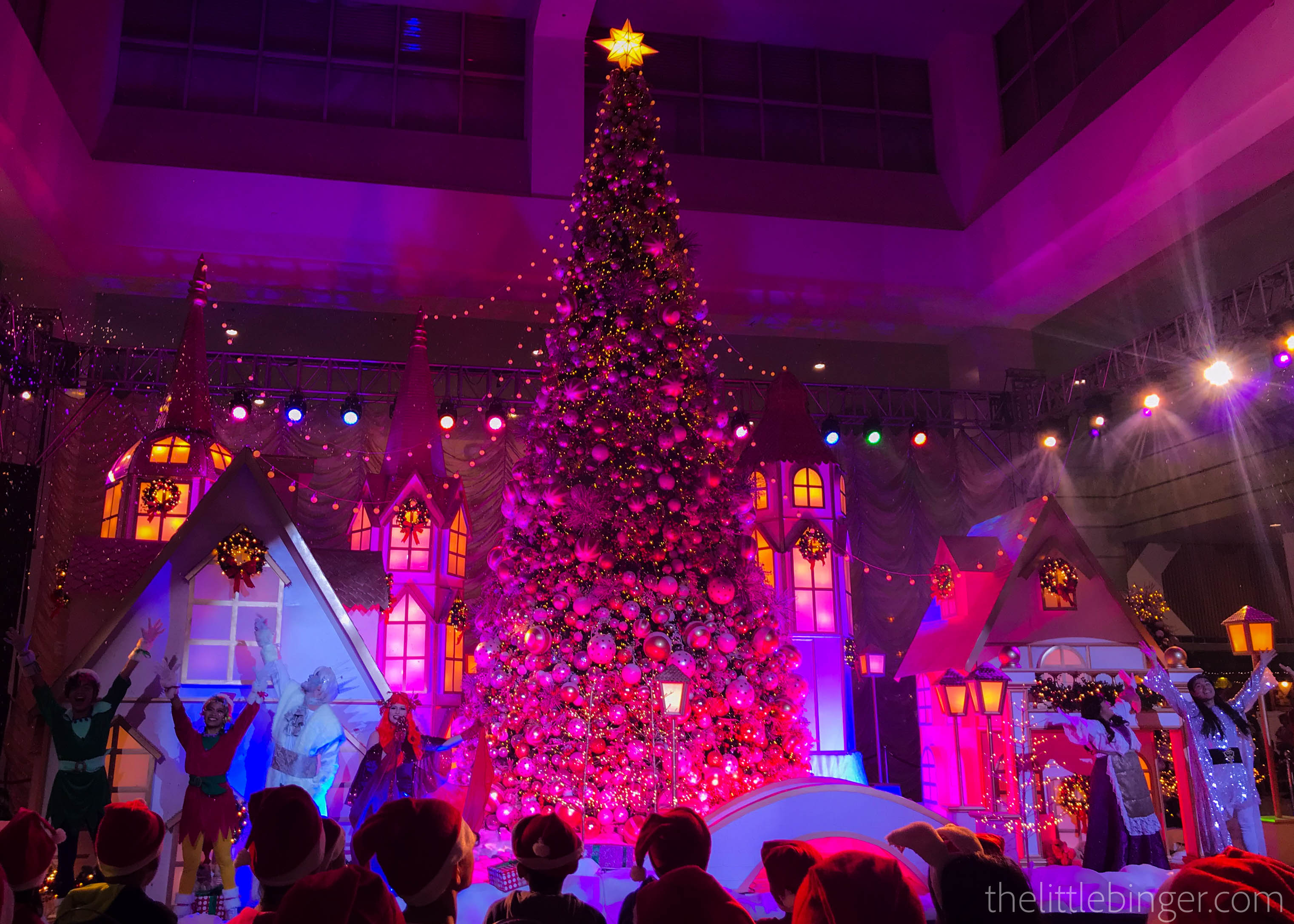 Colors are everywhere. | Christmas Town at SM Southmall