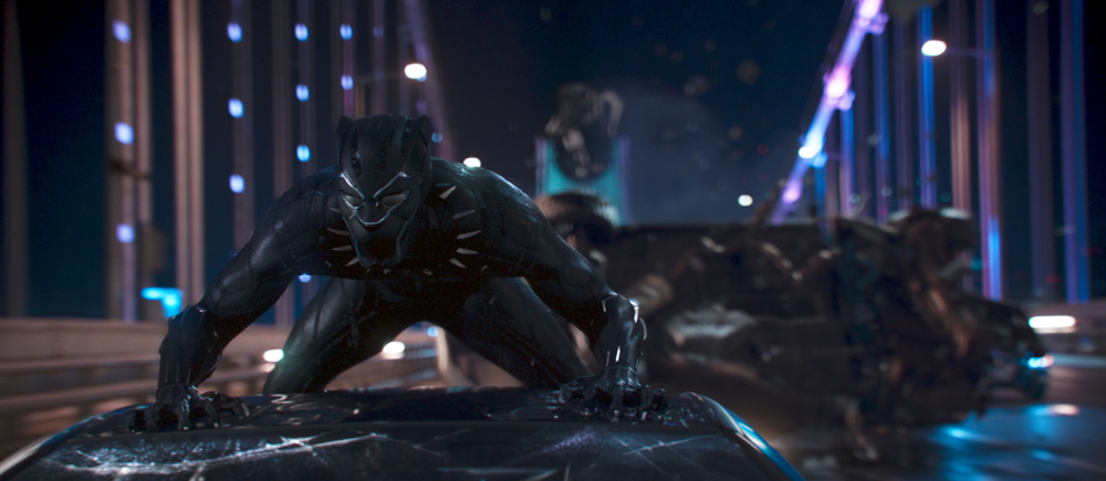 Marvel Studios' BLACK PANTHER. Black Panther/T'Challa (Chadwick Boseman). Ph: Film Frame. ©Marvel Studios 2018 | Credit: Marvel Studios