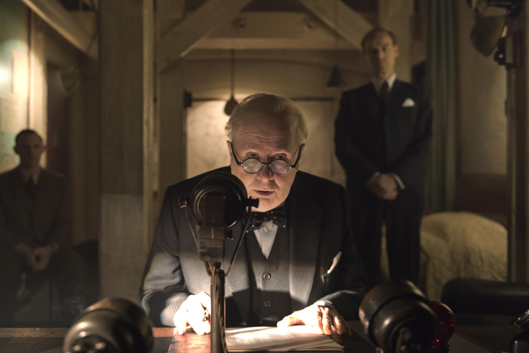 Gary Oldman inspires a nation in The Darkest Hour. | Photo: Focus Features