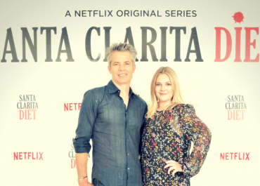 Timothy Olyphant and Drew Barrymore during the exclusive press junket for Santa Clarita Diet 2 in Fairmont Makati