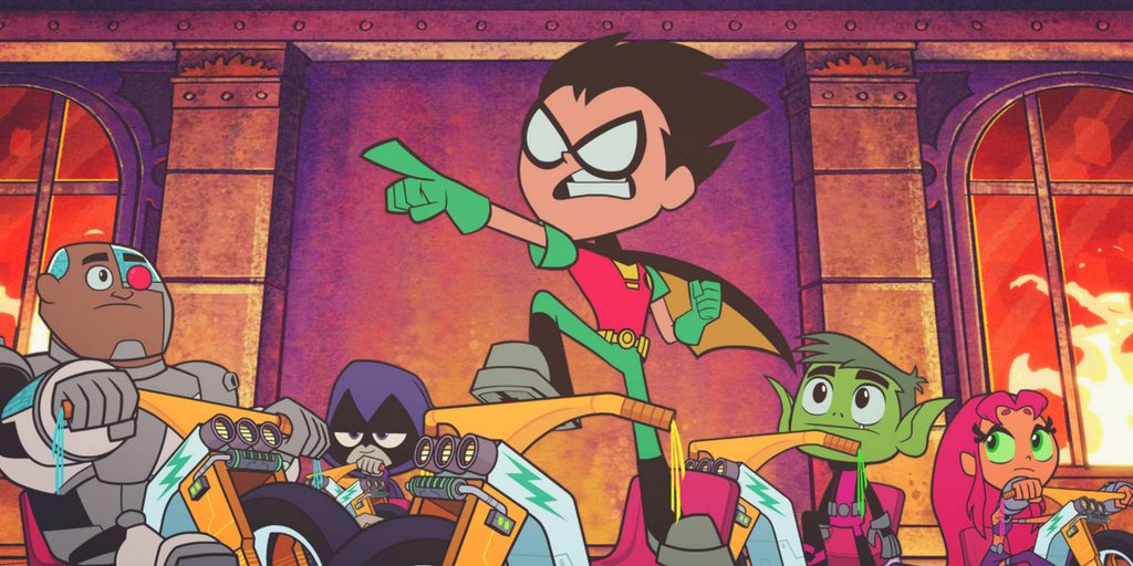 The Teen Titans jumped from TV to the big screen in their debut movie. | Credit: Warner Bros. Pictures