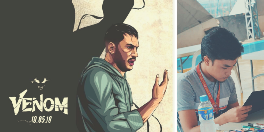 Davao Artist Wins Global Venom Poster Contest