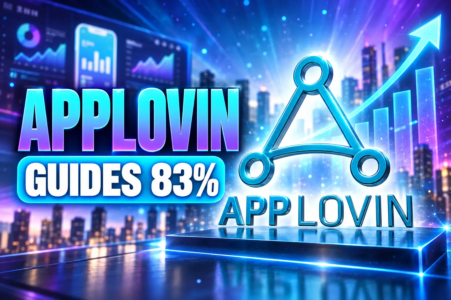 AppLovin stock 83% EBITDA margin Q3 2026