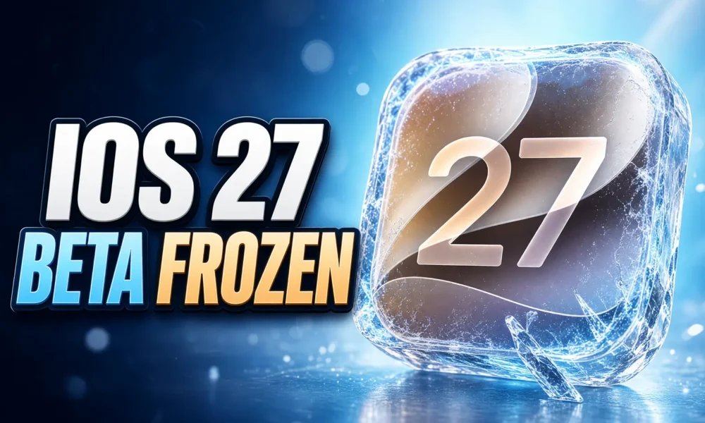 iOS 27 sixth public beta freeze before September event