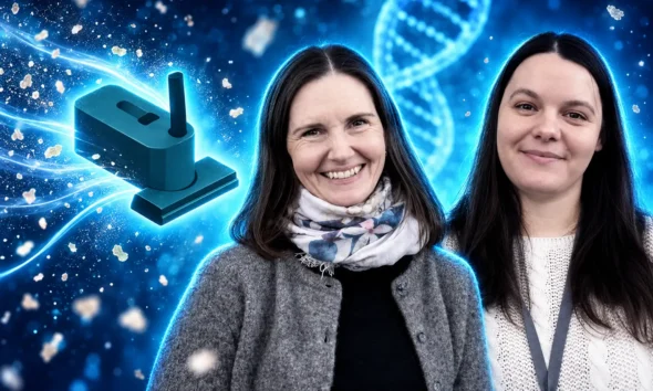 Airborne DNA identifies mock burglars in 22 homes