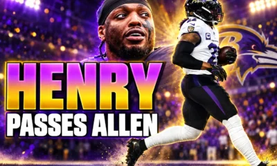 Derrick Henry passes Marcus Allen rushing touchdowns