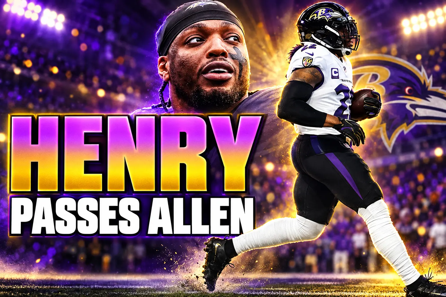 Derrick Henry passes Marcus Allen rushing touchdowns