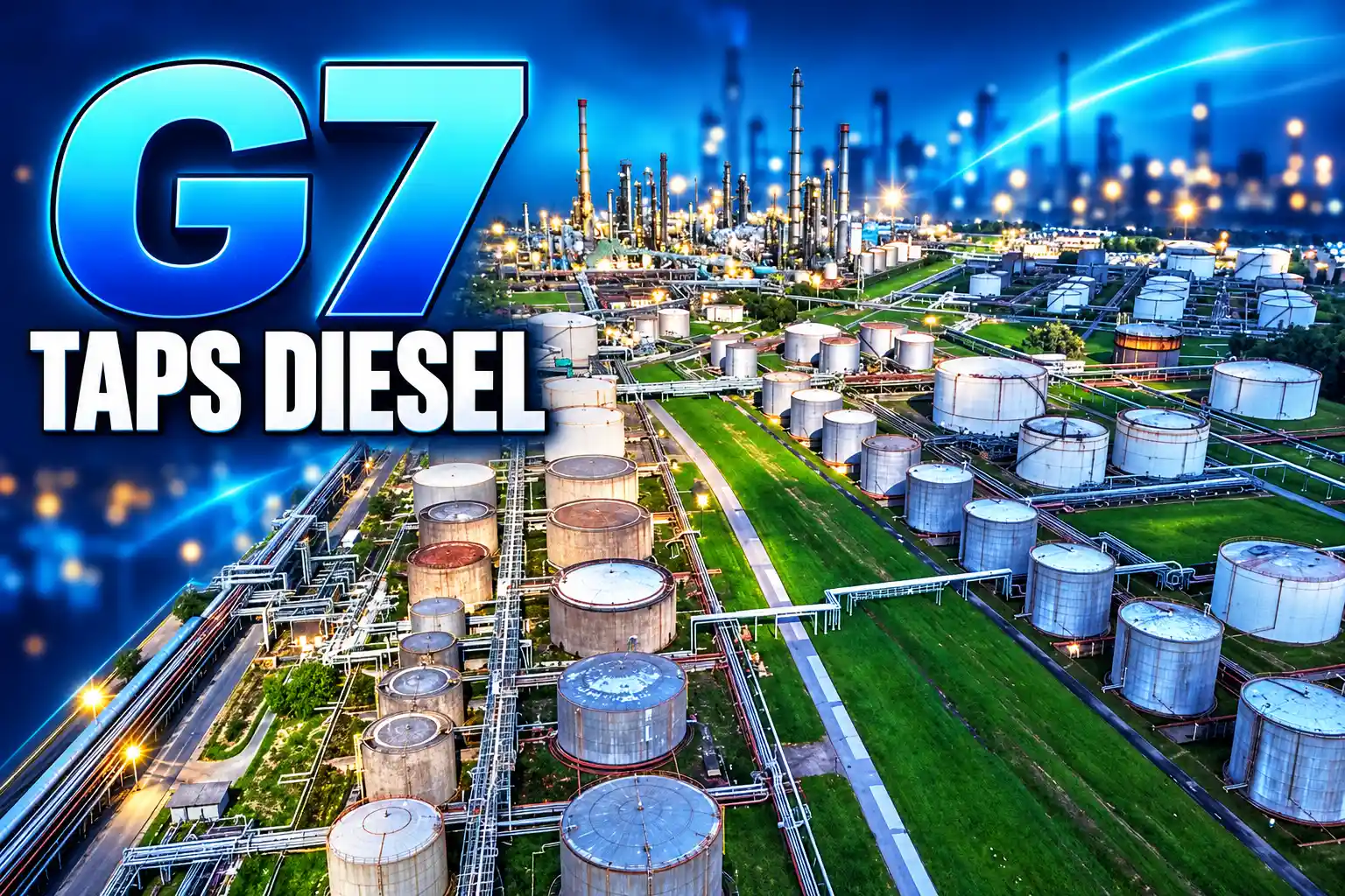 G7 100 million barrel diesel strategic reserve release