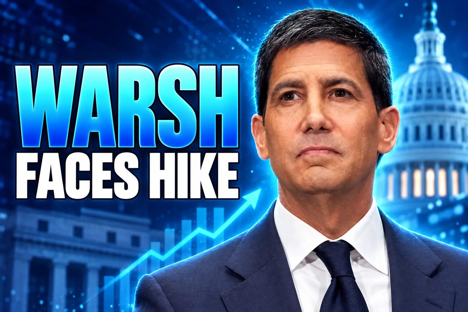 Kevin Warsh Fed rate hike oil inflation test