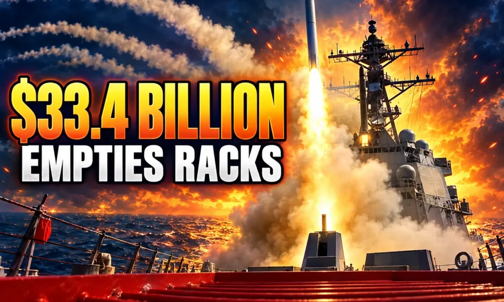Operation Epic Fury $33.4 billion munitions shortfall report